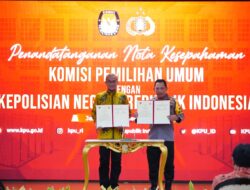 MoU dengan KPU, Kapolri: Jaga Persatuan Kesatuan di Pemilu 2024 Syarat Mutlak