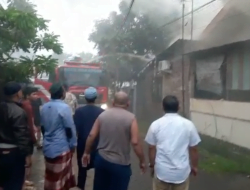Enam Rumah Hangus Terbakar di Asrama Polisi Tallo Lama