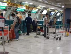 Jelang Nataru, Arus Mudik di Bandara Sultan Hasanuddin Meningkat