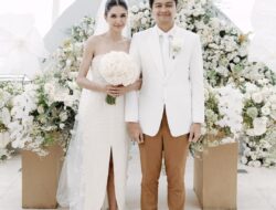Mikha Tambayong Pakai Gaun Sang Ibunda Saat Menikah