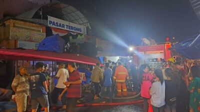 Breaking News: Pasar Terong Makassar Kebakaran