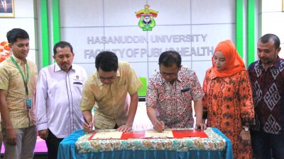Kalla Beton Eratkan Komitmen Keselamatan Kerja di Sektor Industri dan Konstruksi Bersama Fakultas Kesehatan Universitas Hasanuddin