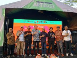 Pasar Seni Rupa ArtMakassar Resmi Dibuka, Disparekraf Ingin Digelar Tahun Depan
