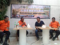 Basarnas Makassar Perkenalkan Kepala Cabang Baru