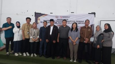 Anggota DPR RI Kolaborasi Bawaslu Makassar Adakan Sosialisasi Pengawasan Penyelenggaraan Pemilu Kota Makassar Provinsi Sulsel
