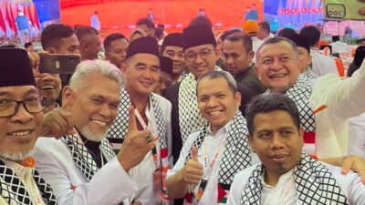 Ketua PKS Sulsel Ikuti Kick Off Kampanye Bersama Anies Baswedan