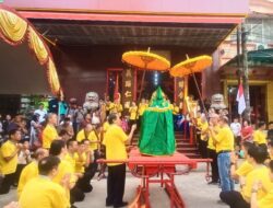 Sambut Hari Raya Imlek, Yayasan Klenteng Kwan Kong Gelar Prosesi Sakral
