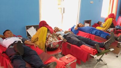 Mengisi Kemeriahan HUT, Basarnas Makassar Gelar Donor Darah