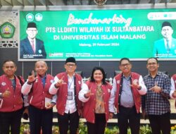 Rektor dan Yayasan UIT Hadiri Raker LLDIKTI Wilayah IX di Surabaya