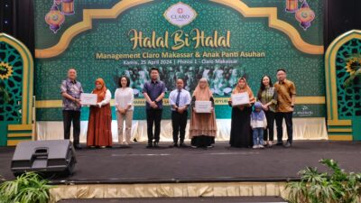 Claro Makassar adakan Halalbihalal bersama Direksi dan Seluruh Staff