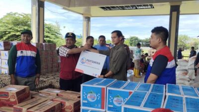Pertamina Patra Niaga Sulawesi Sigap Salurkan Bantuan Bencana Banjir di Kabupaten Luwu