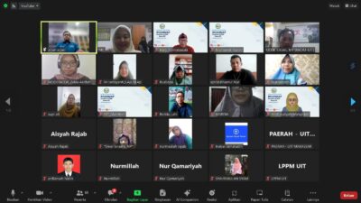 LPPM UIT Gelar Workshop Penyusunan Roadmad Penelitian dan Pengabdian Masyarakat Secara Daring