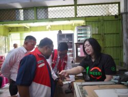 Pertamina Patra Niaga Sulawesi dan Hiswana Migas Makassar Monitoring Bersama di Pangkalan LPG 3 Kg, Transaksi _Merchant Apps_ Berjalan Lancar