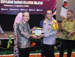 Penandatanganan Perjanjian Kerjasama Antara Komisi Pemilihan Umum Provinsi Sulsel Dengan Kepolisian Daerah Sulsel