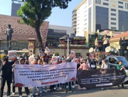 Kedua Kalinya, Mahasiswa Geruduk Mabes Polri Tuntut Kapolda Sulsel Diganti