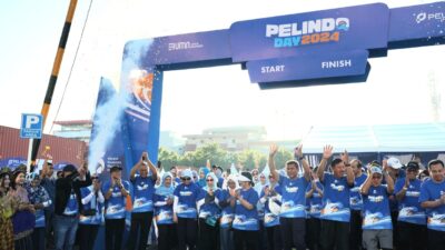 1.500 Karyawan Pelindo Meriahkan Jalan Sehat di Pelabuhan Makassar