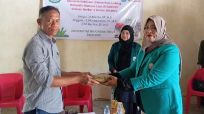 Hibah Penelitian Fundamental: Sosialisasi Strategi Kebijakan Sistem Resi Gudang (SRG) Komoditi Rumput Laut di Kabupaten Takalar Berbasis Sistem Dinamik