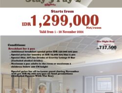 Promo Terbaru Swiss Belhotel Now -Vember, Stay 3 Malam Bayar 2 Malam