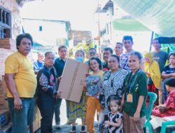 BPD PHRI Sulawesi Selatan beri bantuan korban kebakaran jl. Laia
