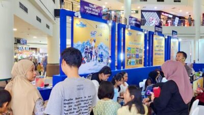 BERPARTISIPASI DALAM DIATF TRAVEL FAIR, TRANS SNOW WORLD  MAKASSAR SUKSES MENJUAL 1000 TIKET