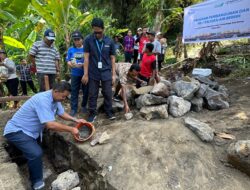 Pelindo Resmi Peletakan Batu Pertama Program Pembangunan dan Revitalisasi Air Bersih di Makawidey Bitung