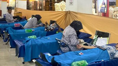 PT GMTD ADAKAN AKSI DONOR DARAH, SUDAH TERKUMPUL 527 KANTONG DARAH DALAM SETAHUN