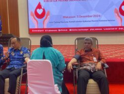 313 Kantong Darah Terkumpul Di Hut Ke 13 OJK