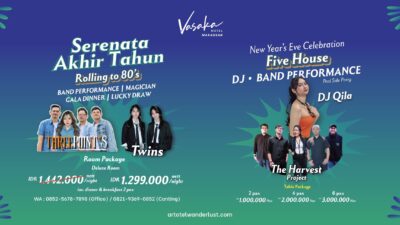 VASAKA HOTEL MAKASSAR IKUT SEMARAKAN PROGRAM AKHIR TAHUN ARTOTEL WANDERLUST BERTAJUK “SERENATA AKHIR TAHUN”