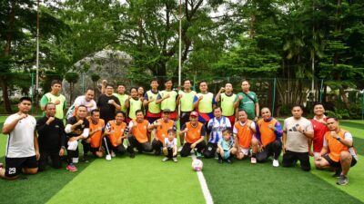 Agenda Pertama Pj Gubernur 2025 Podcast dan Main Futsal Bersama Media