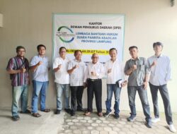 DPD LBH Suara Panrita Keadilan, Provinsi Lampung Siapkan Layanan Bantuan Hukum Gratis Bagi Masyarakat Kurang Mampu Di Dukung Oleh Dewan Pengurus Pusat