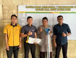 VASAKA HOTEL MAKASSAR SAMBUT RAMADHAN DENGAN KEGIATAN SOSIAL BERSIH-BERSIH MASJID
