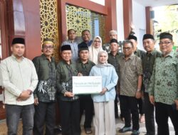 Jelang Ramadan, Bumi Karsa Bantu Perluasaan Masjid Mutmainnul Qulub Makassar