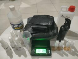 Ditresnarkoba Polda Sulsel Gerebek Kos di Makassar, Amankan 2 Kg Ganja dan 524 Gram Tembakau Sintetis