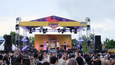 Antusiasme Penonton Luar Kota di Acara BookBer Simpel IM3 Makassar,Rela Menempuh Perjalanan Jauh