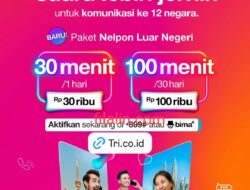 Tri Hadirkan Paket Nelpon Luar Negeri Hemat, Pengguna Antusias