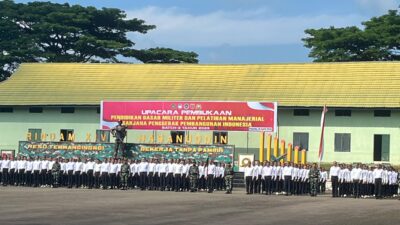 Wakapolres Gowa Hadiri Upacara Pembukaan Diklat SPPI Batch-3 TA 2025 di Mako Rindam XIV/Hasanuddin