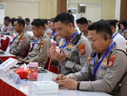 Kapolres Gowa Hadiri Gelar Operasional Triwulan I Tahun 2025 di Polda Sulsel
