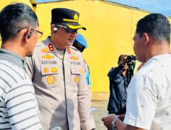 Usai Pimpin Apel, Kapolres Gowa Periksa Sikap Tampang dan Kelengkapan Surat Personel