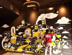 Belajar Otodidak Lewat Internet, Anto Tekuni Seni Mural dengan IM3