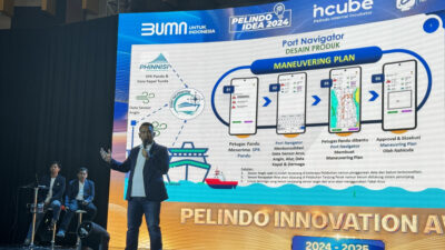 DUKUNG PENGEMBANGAN DAN KEBERLANJUTAN BISNIS MELALUI INOVASI DIGITAL,  SPJM BERPRESTASI PELINDO INNOVATION AWARD 