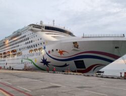 PANDU WANITA TANGGUH DARI SPJM SANDARKAN CRUISE MV STAR VOYAGER DI KUALA TANJUNG