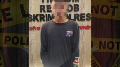 Tim Resmob Polres Gowa Tangkap DPO Kasus Pengancaman di Jalan Poros Malino