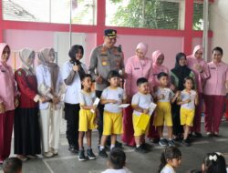 Kapolres Gowa Hadiri Pemeriksaan Kesehatan Gigi dan Pemberian Makanan Tambahan di TK Kemala Bhayangkari 07