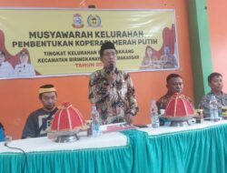 Terbentuk Pengurus Koperasi Merah Putih di Kelurahan Paccerakkang