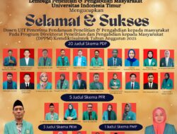 Prestasi Meningkat! 29 Judul Dosen UIT Lolos Pendanaan DPPM Kemditisaintek 2025