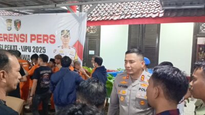 Kapolres Gowa Pimpin Rilis Hasil Operasi Lipu 2025: Ribuan Liter Miras dan Puluhan Senjata Tajam Diamankan