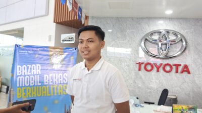 Basar Mobil Bekas Digelar Sehari di Kalla Toyota Laudin, Program Tukar Tambah Semua Merek Diserbu Pembeli