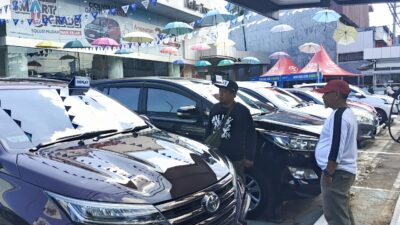 Capai Target, Bazar Mobil Bekas Kalla Toyota Alauddin Makassar Terjual 30 Unit