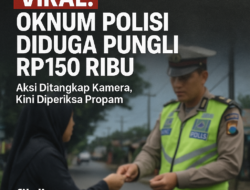Viral! Oknum Polisi Lalu Lintas di Gowa Diduga Lakukan Pungli Rp150 Ribu ke Pelanggar