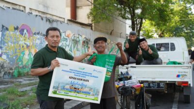 SEMANGAT BERBAGI DAN SOLIDARITAS UNTUK SESAMA, SPJM SALURKAN DAGING KURBAN DI MOMEN IDUL ADHA 1446 H